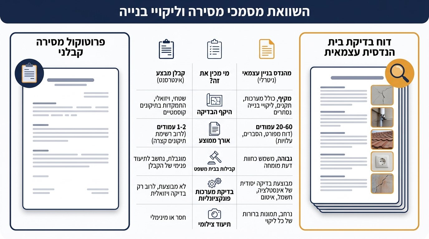 מתי עושים בדק בית דירה חדשה - המדריך המלא