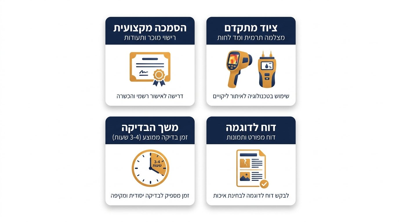 מה לבדוק לפני בחירת הנדסאי בדק בית
