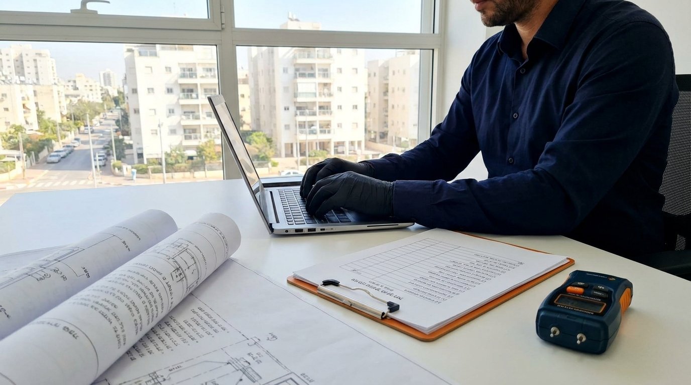 לוח זמנים לקבלת דוח בדק בית