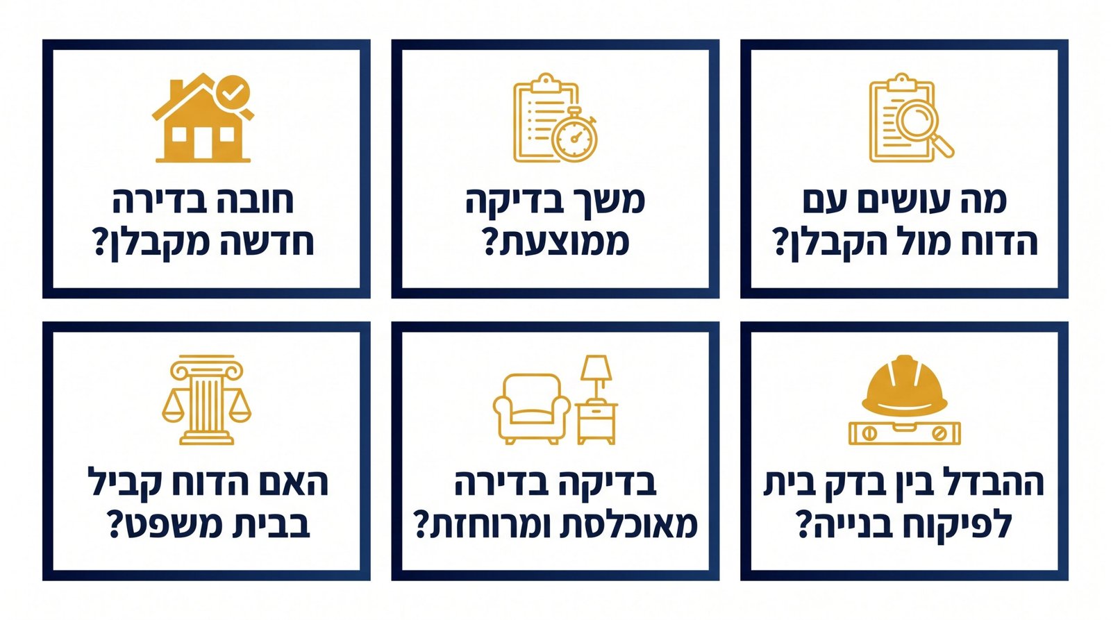 שאלות נפוצות שרוכשי דירות שואלים לפני הזמנת בדק בית