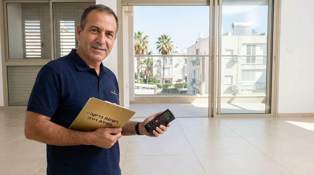 בדיקת בית מקצועית לפני קבלת דירה חדשה כדרך למנוע ליקויי ריצוף ובעיות בנייה